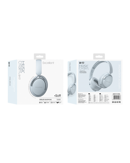 Polaryx SY-T7 Wireless Foldable Bluetooth Headphones - Music Charm